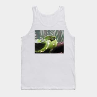 Green Tree Python Tank Top